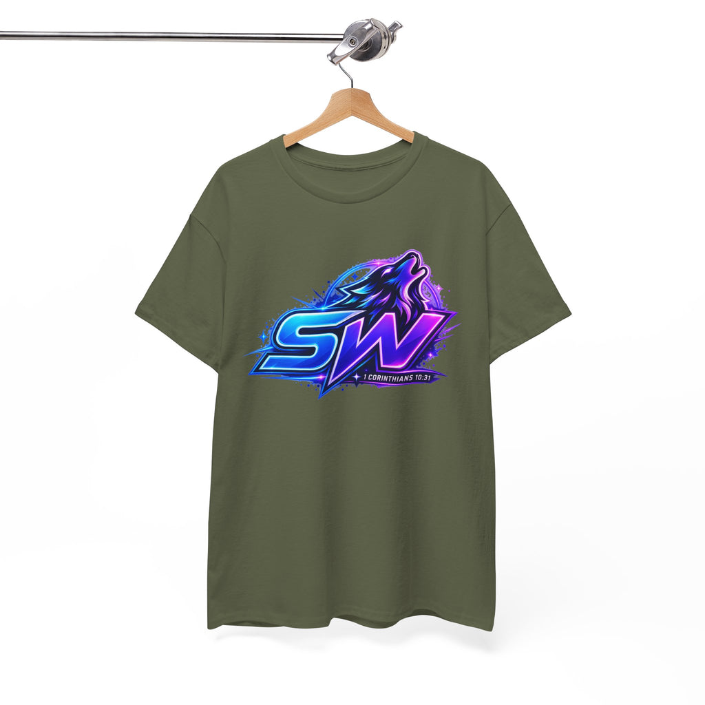 Seawolf_30 Logo Tee - Gamer/Streamer T-Shirt Blue GBSG (Gather)