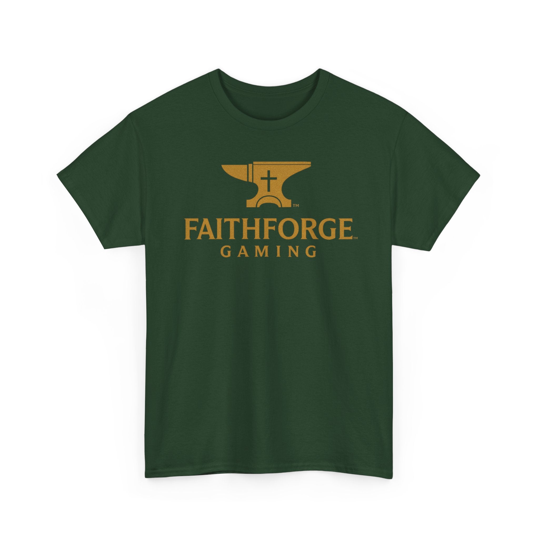 FaithForge Gaming T-Shirt — Christian Gamer Logo Tee
