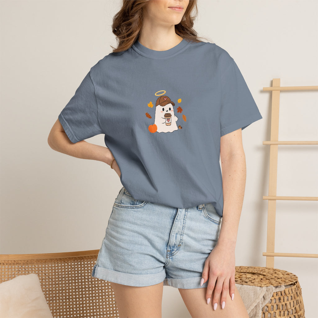 Autumn ghosty Tee — Cute Fall Graphic T-Shirt