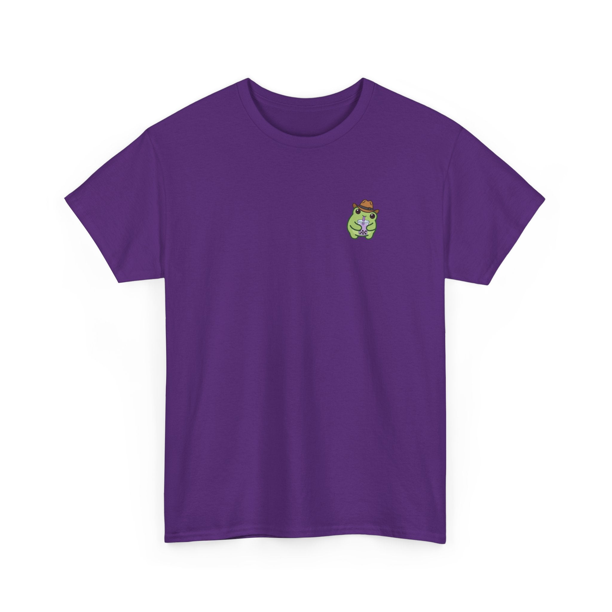 T-Shirt — Cute Boba Drinking Frog