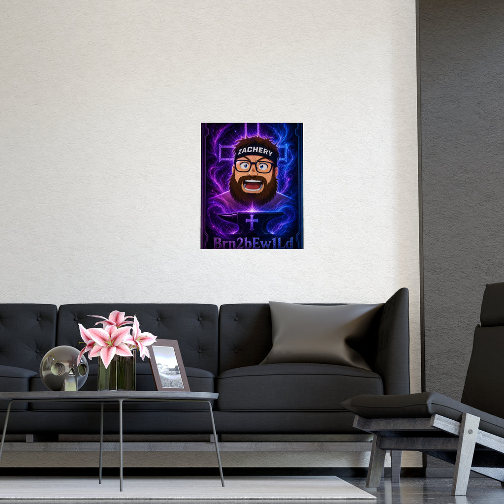 Brn2bEw1Ld Poster - FaithForgeGaming