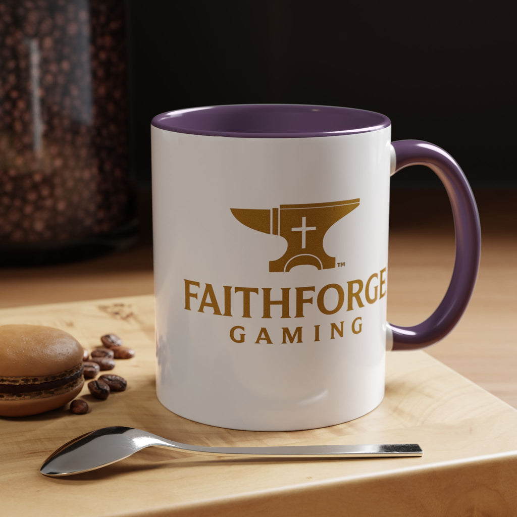 Copy of FaithForge Gaming Accent Coffee Mug – 11oz Logo Mug