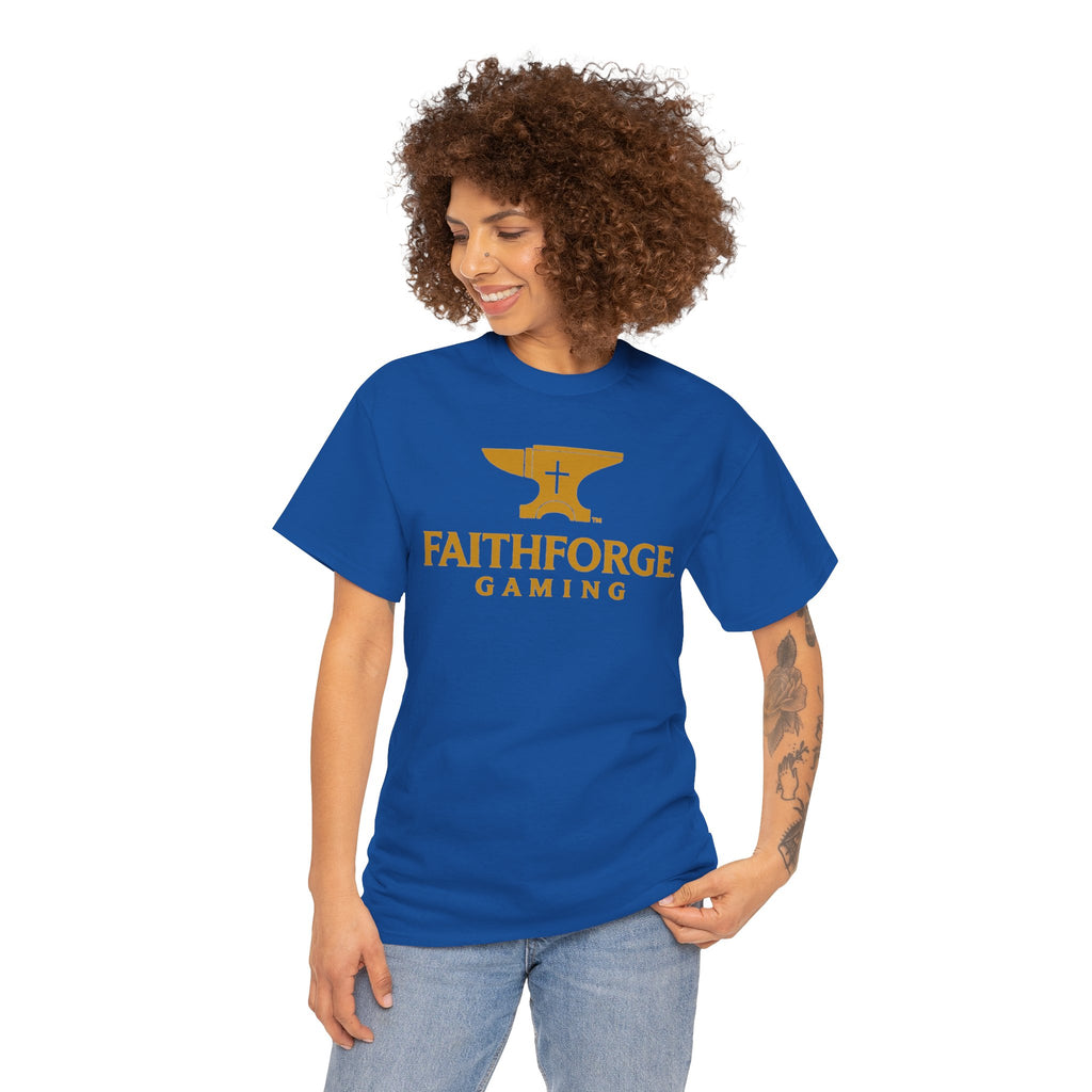 FaithForge Gaming T-Shirt — Christian Gamer Logo Tee