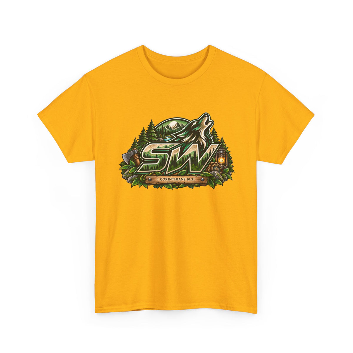 Seawolf_30 Logo Tee - Gamer/Streamer T-Shirt Green GBSG (Gather)