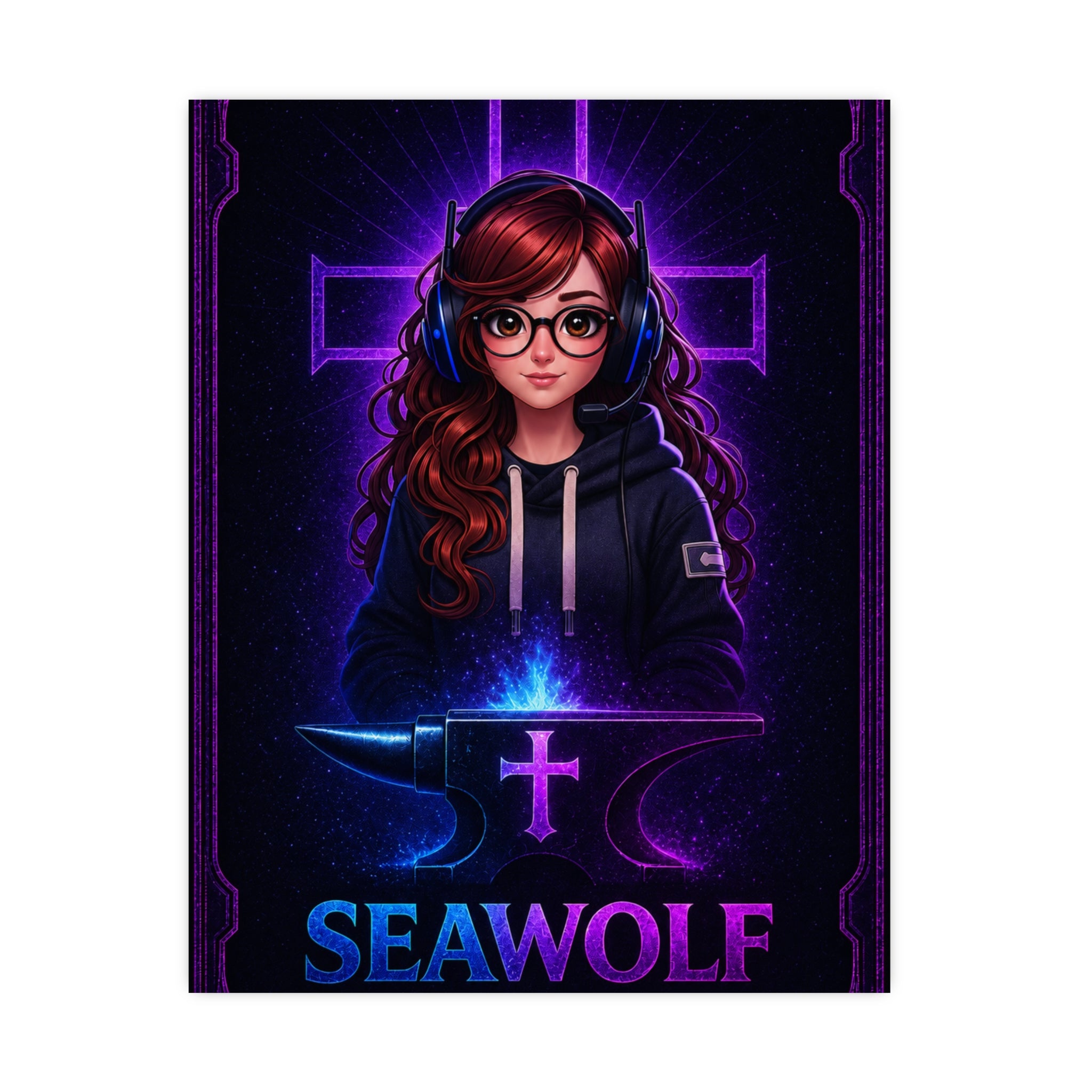Seawolf_30 Poster - FaithForgeGaming