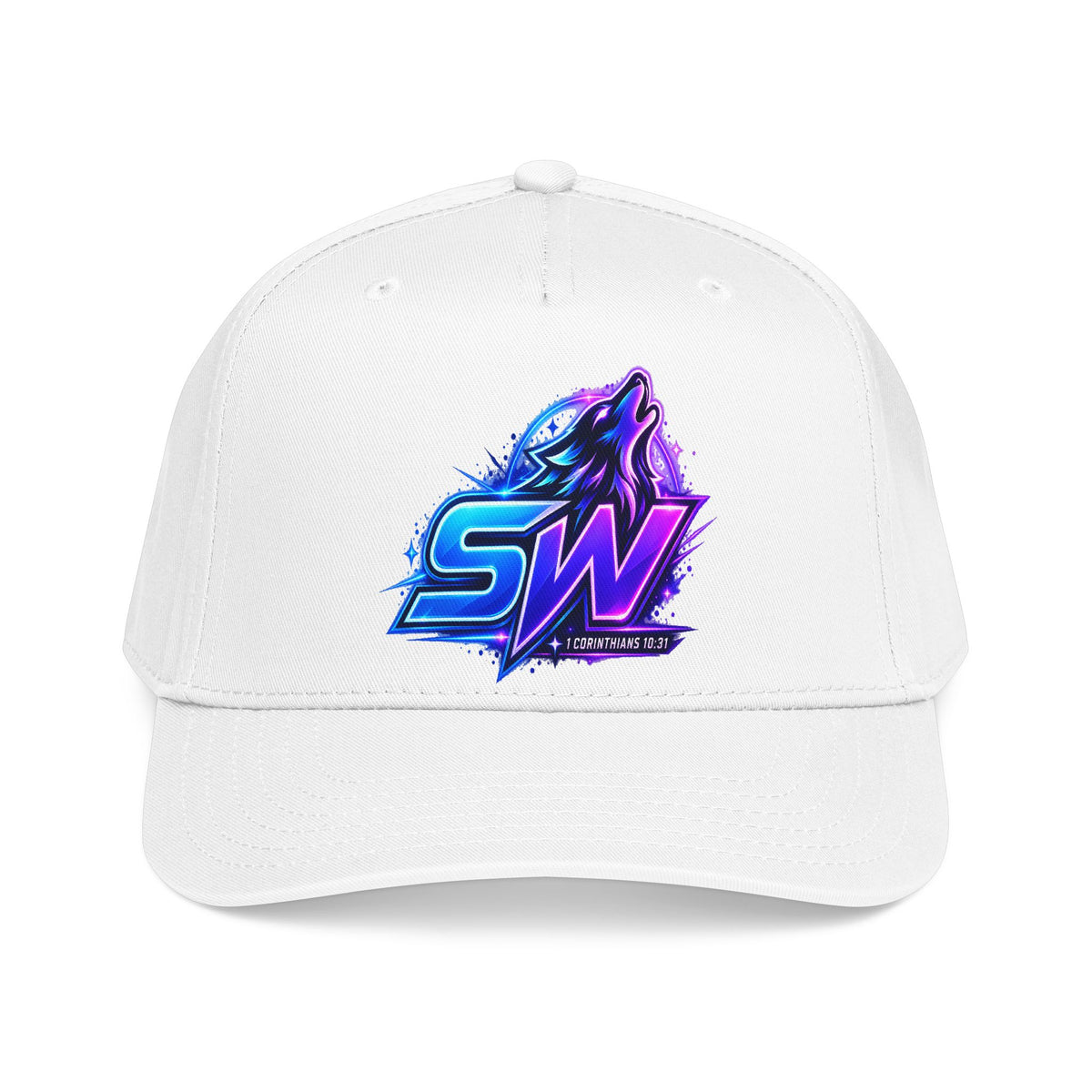 Seawolf_30 Logo Baseball Cap — Retro Gamer Streetwear Hat