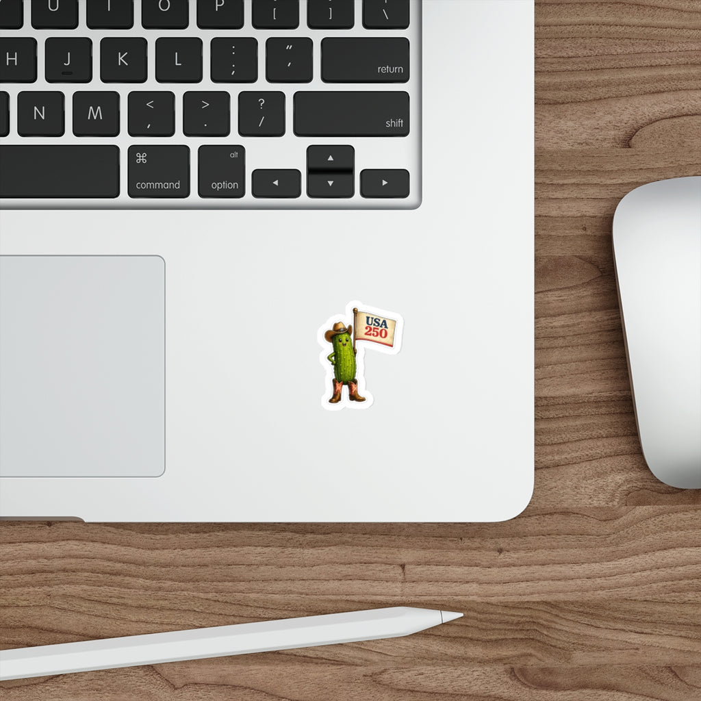 USA 250 Pickle Die-Cut Sticker