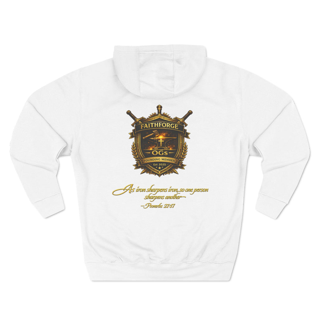 Copy of Faithforge Gaming Hoodie — Faith Quote OG Logo Fleece Hoodie