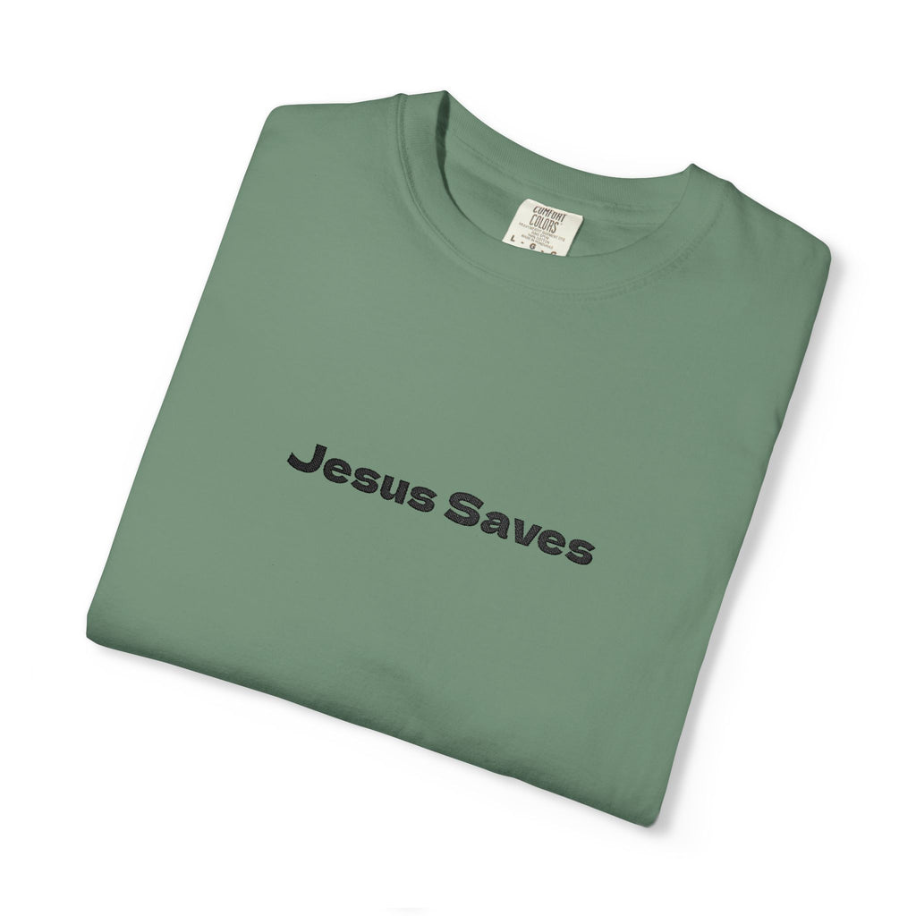 (Embroidered) Jesus Saves T-Shirt