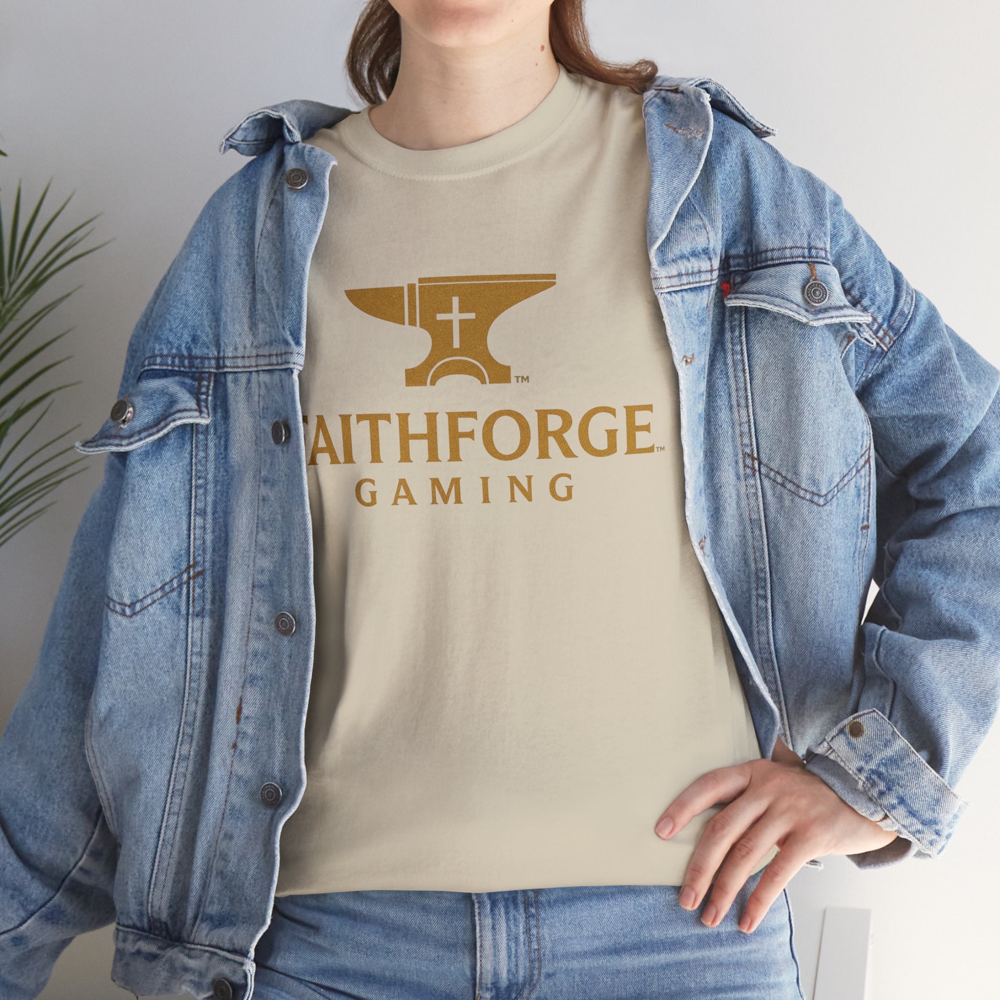 FaithForge Gaming T-Shirt — Christian Gamer Logo Tee