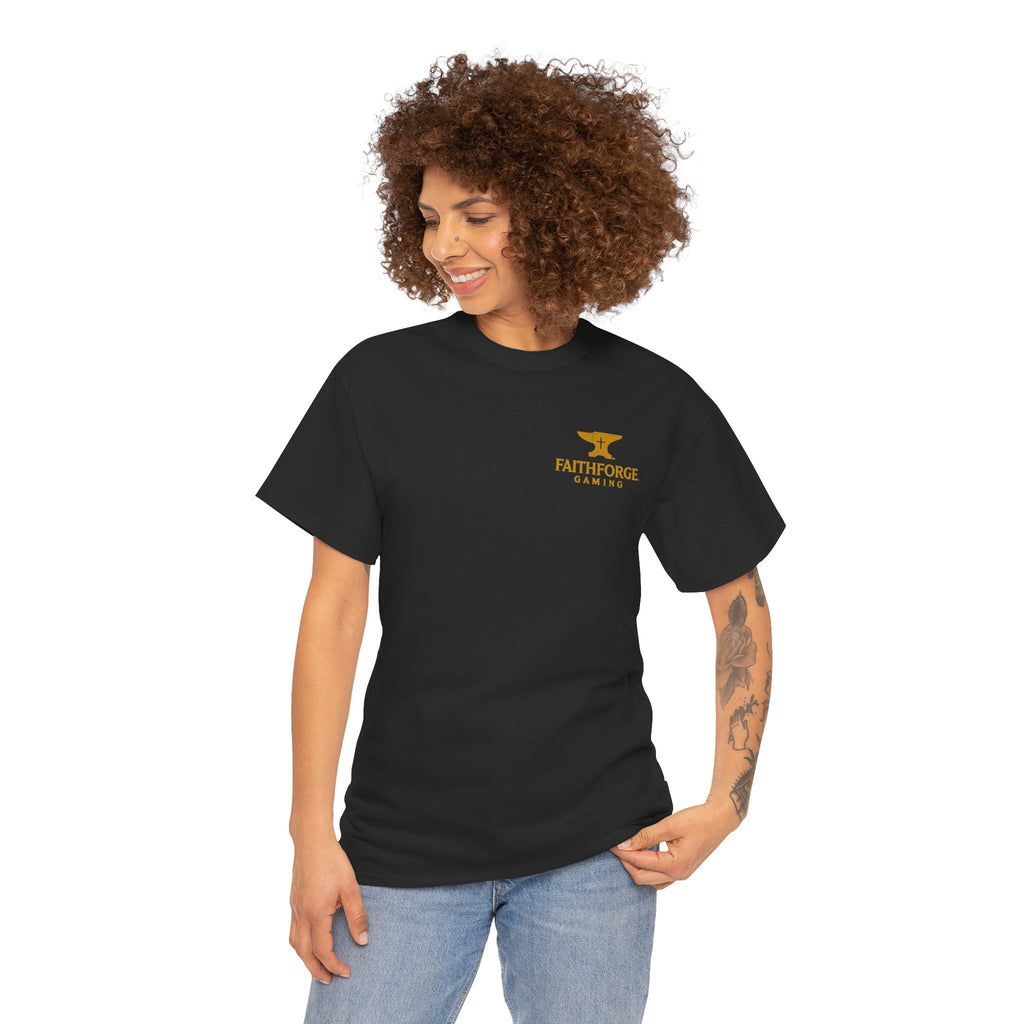 Custom FaithForgeGaming Tee (Personalization Enabled) - FaithForge Stream Team