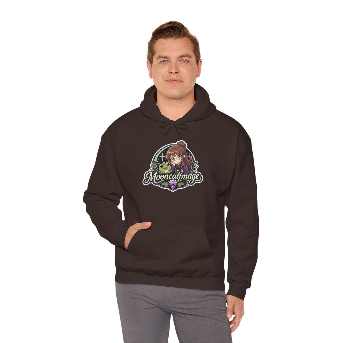 MOONCALFMAGE Hoodie — Streamer Logo Pullover