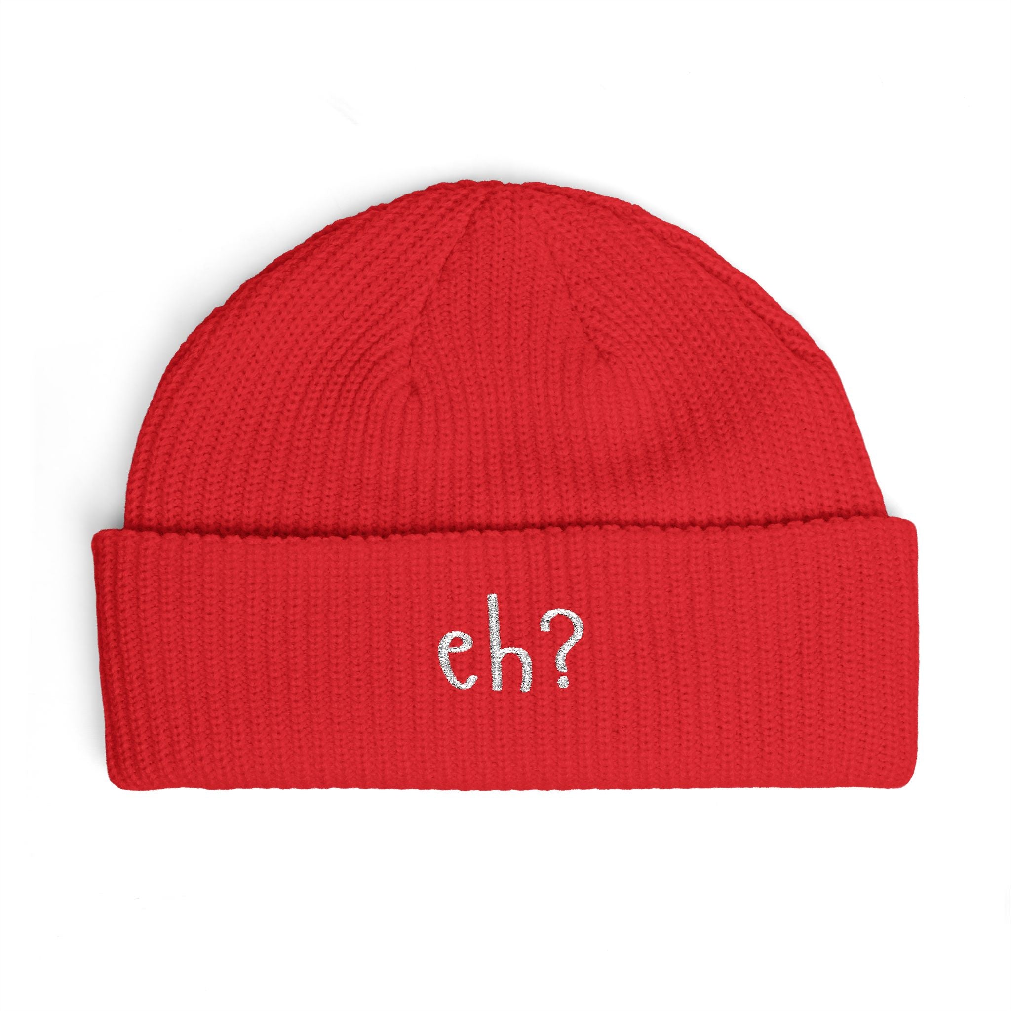 Embroidered eh? Knit Toque