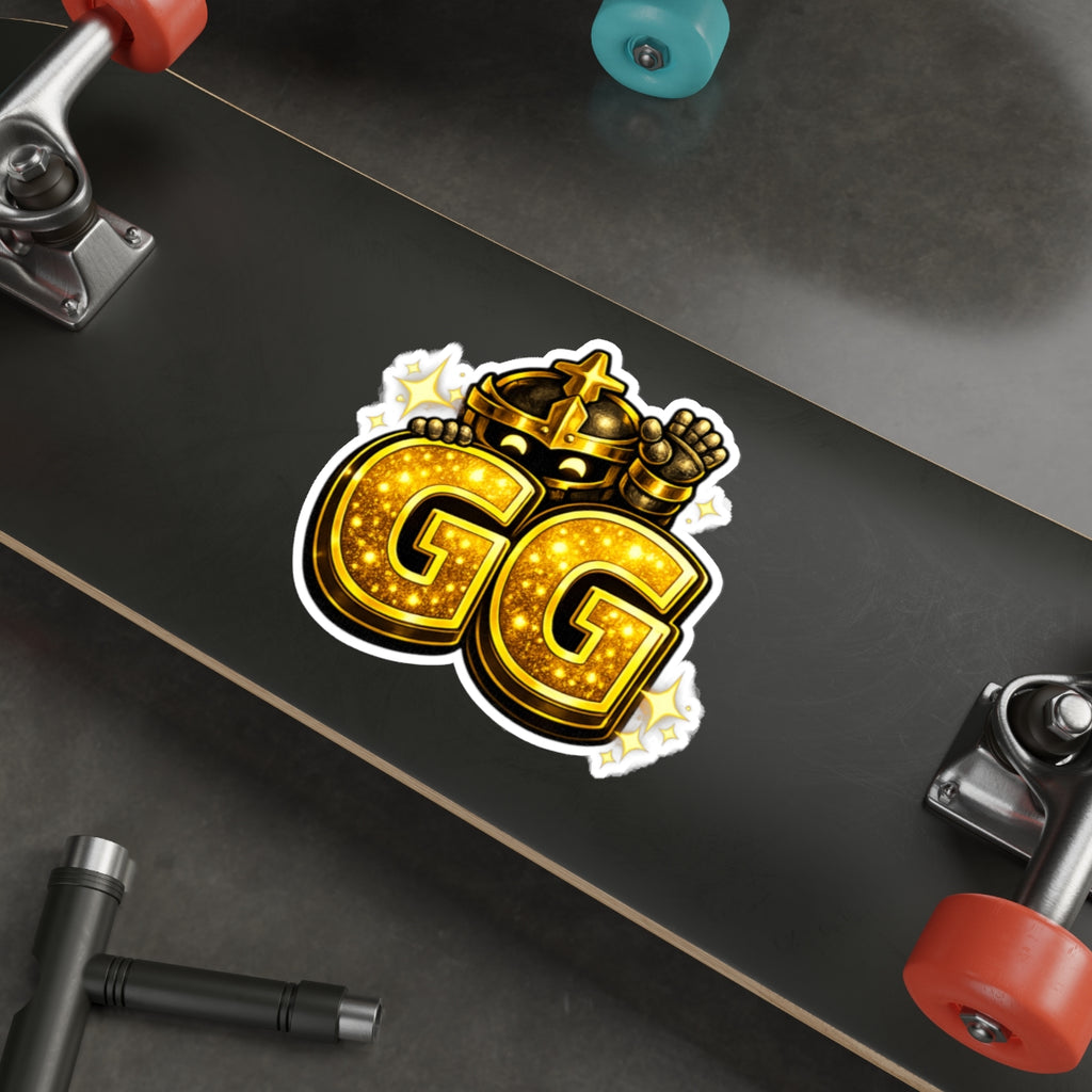 FaithForge Knight GG Die-Cut Sticker — Water-resistant vinyl