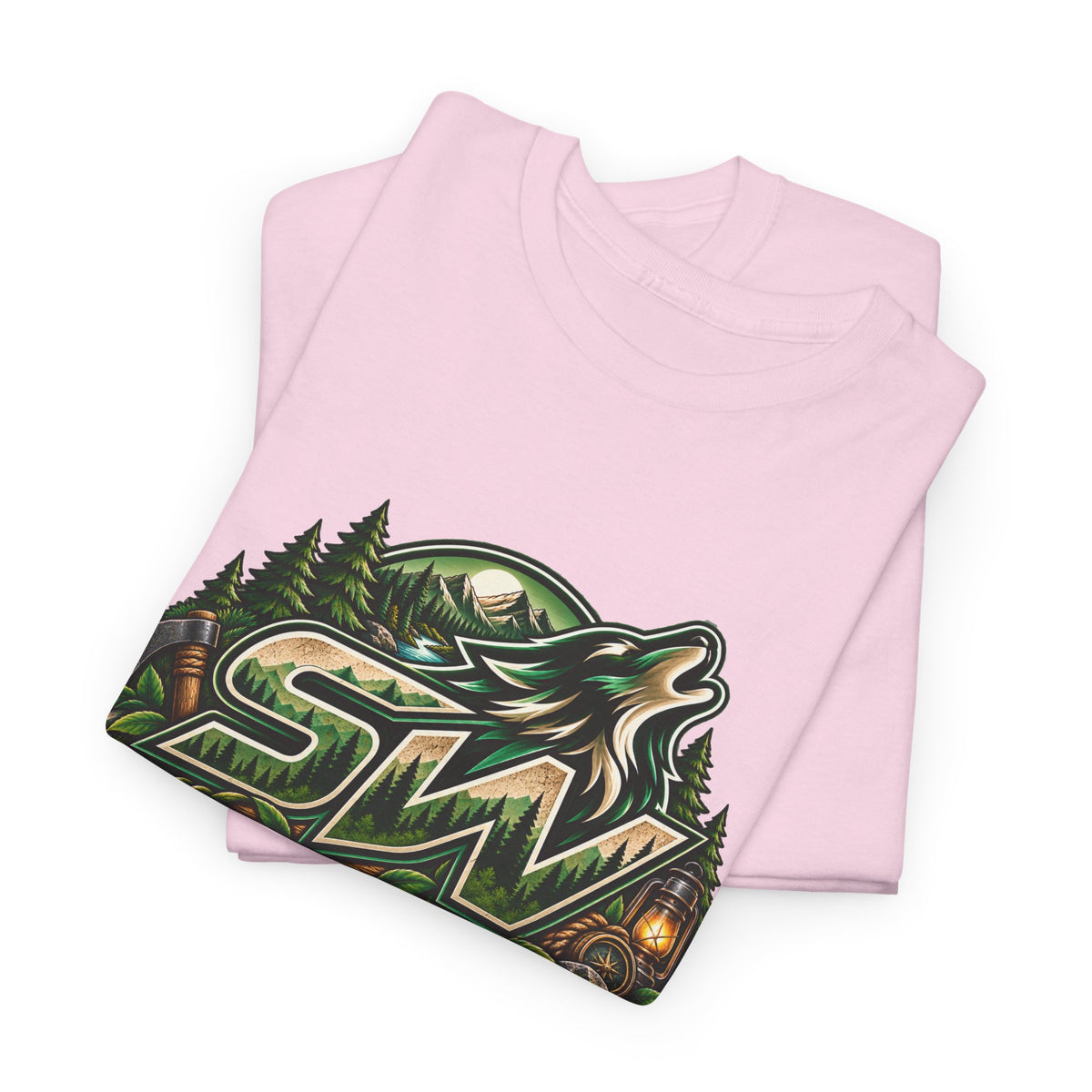 Seawolf_30 Logo Tee - Gamer/Streamer T-Shirt Green GBSG (Gather)