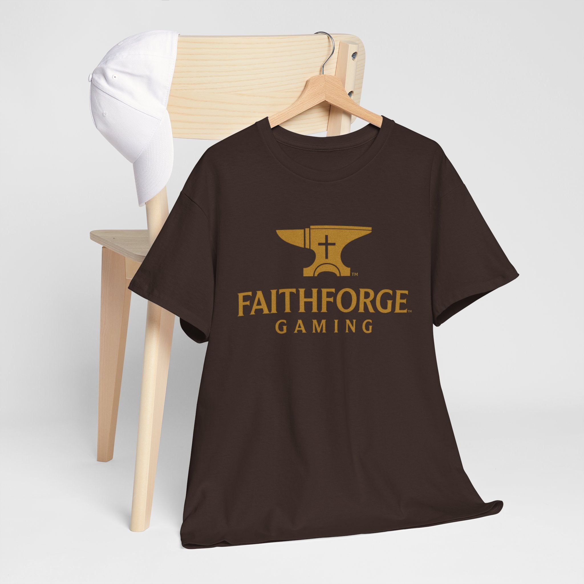 FaithForge Gaming T-Shirt — Christian Gamer Logo Tee