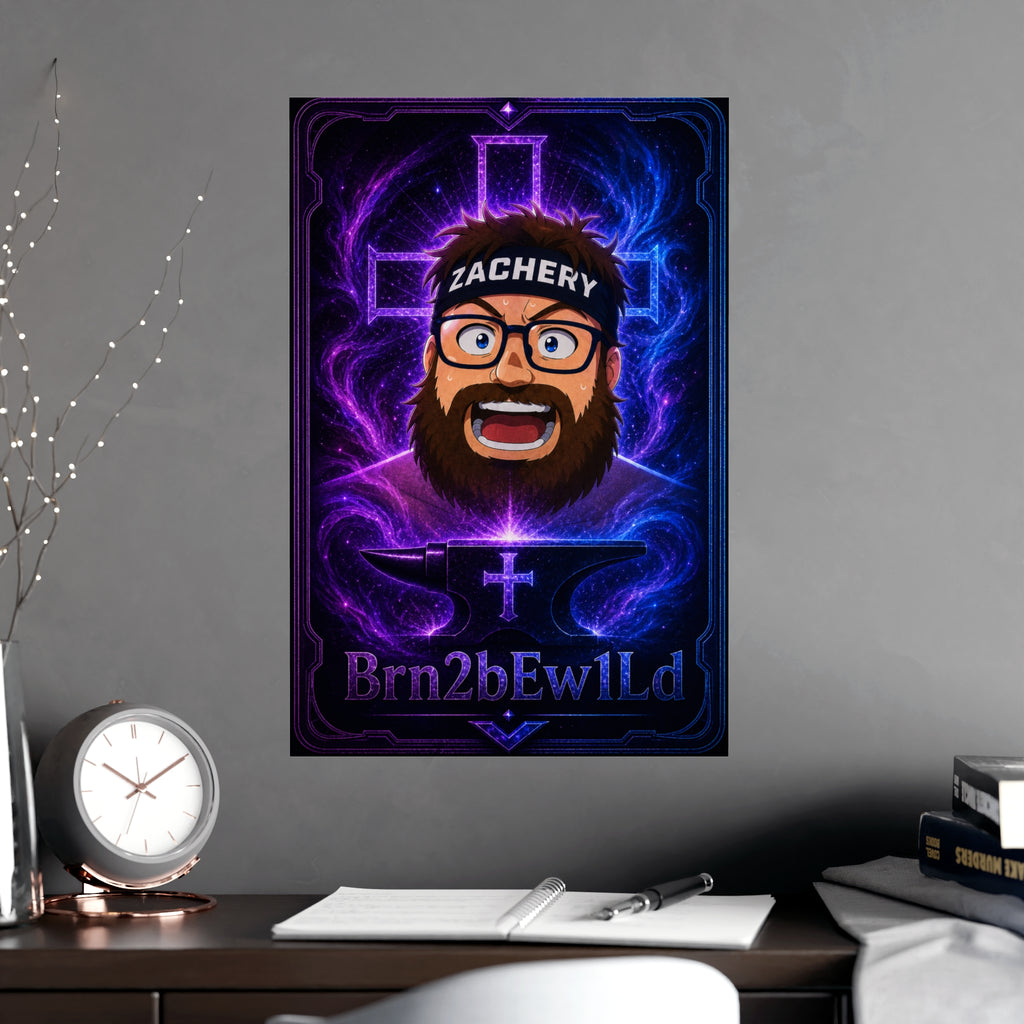 Brn2bEw1Ld Poster - FaithForgeGaming