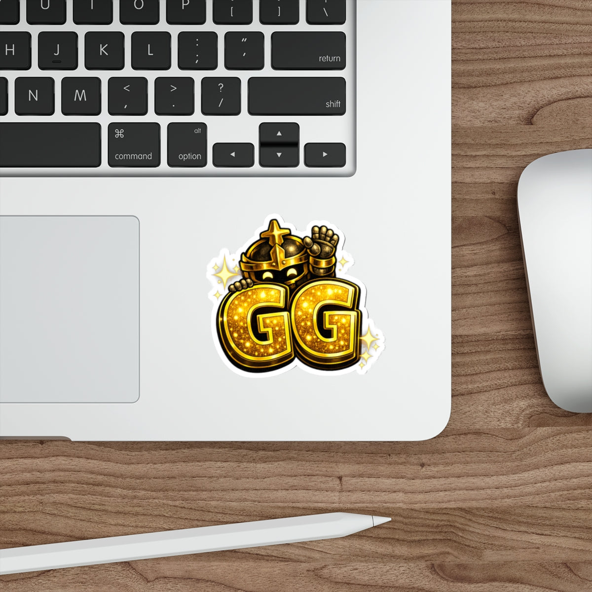 FaithForge Knight GG Die-Cut Sticker — Water-resistant vinyl