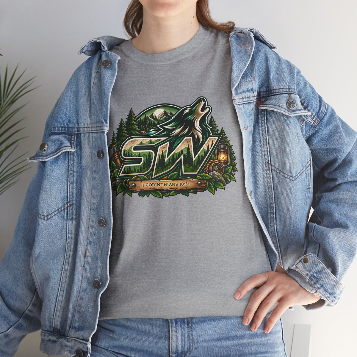 Seawolf_30 Logo Tee - Gamer/Streamer T-Shirt Green GBSG (Gather)