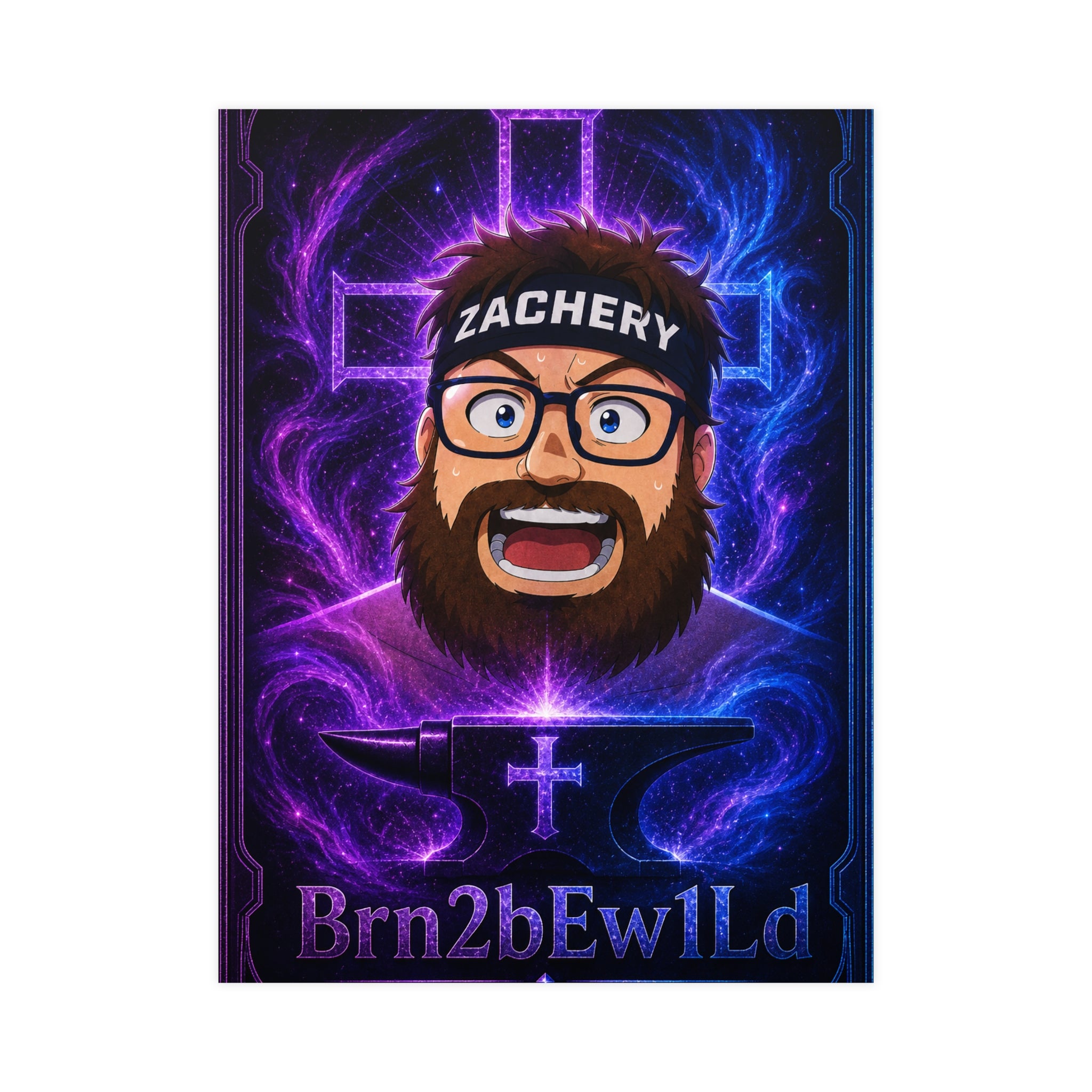 Brn2bEw1Ld Poster - FaithForgeGaming