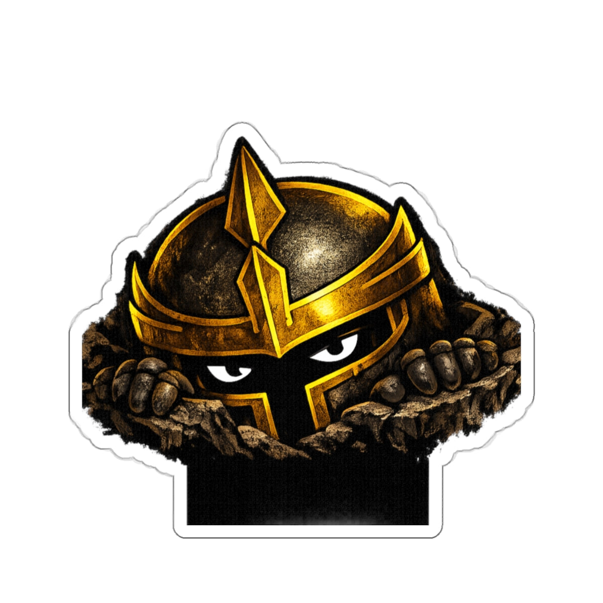 FaithForge Knight Lurk Die-Cut Sticker — Water-resistant vinyl