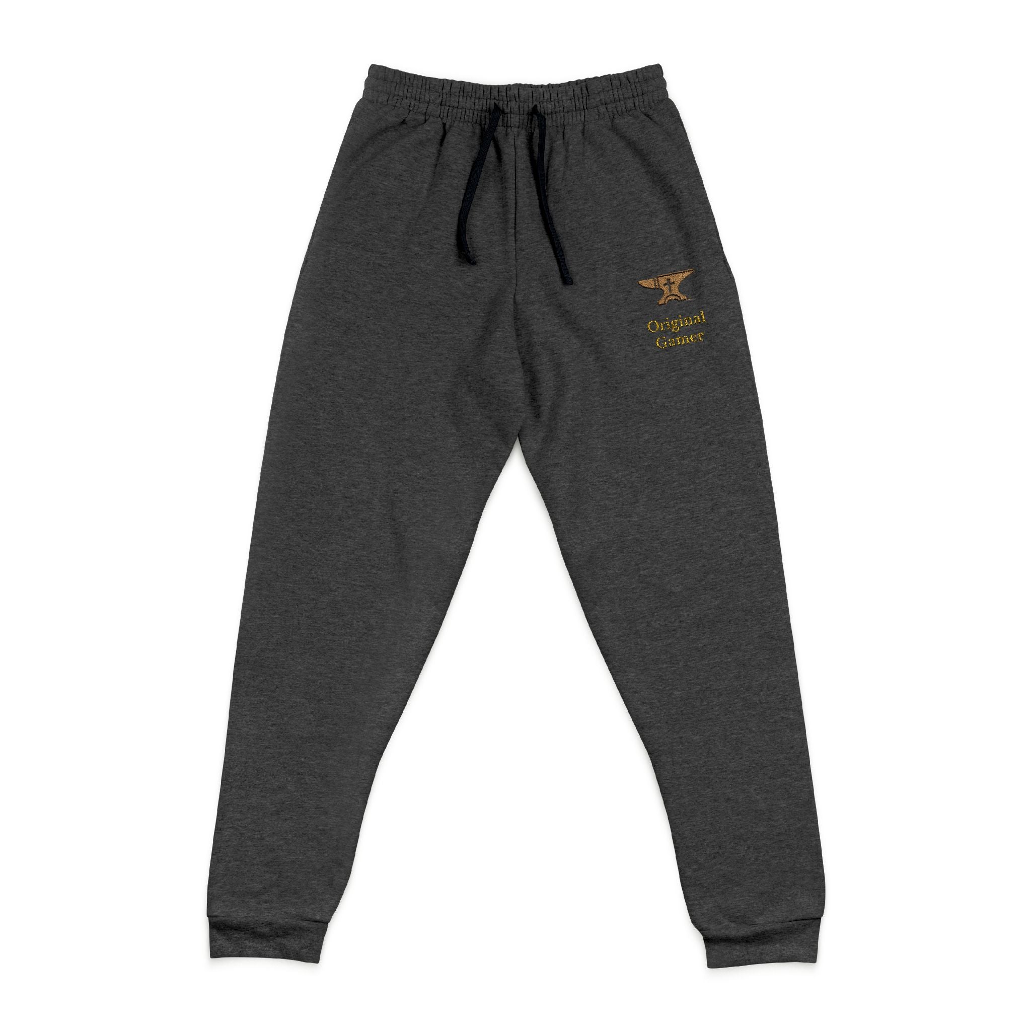 Embroidered  Joggers with FaithForge Anvil & Original Gamer