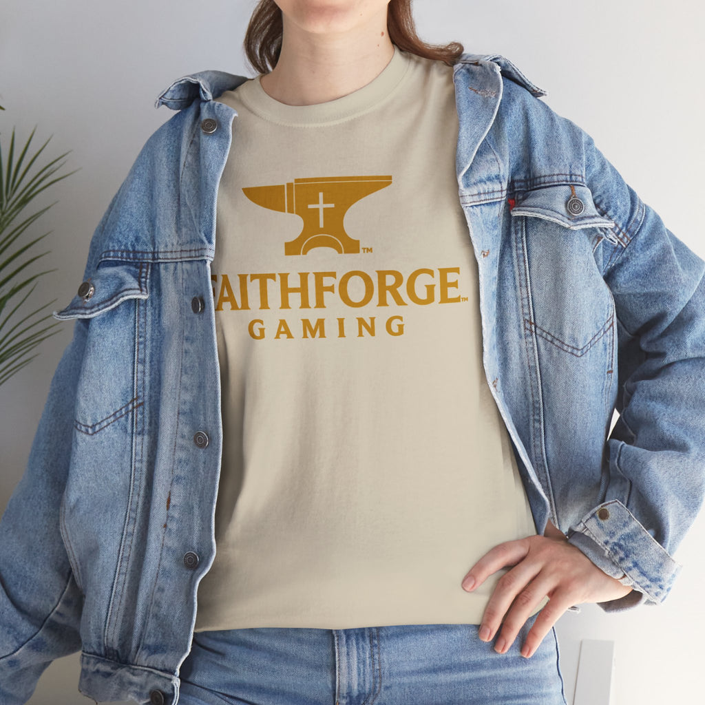 FaithForge Gaming T-Shirt — Christian Gamer Logo Tee