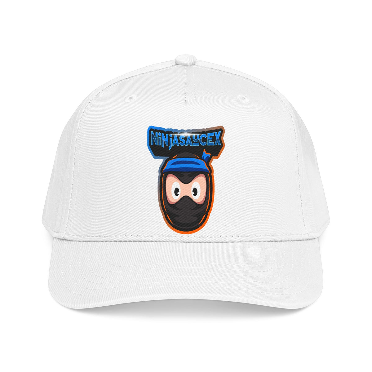 NinjaSauceX Logo Baseball Cap — Retro Gamer Streetwear Hat