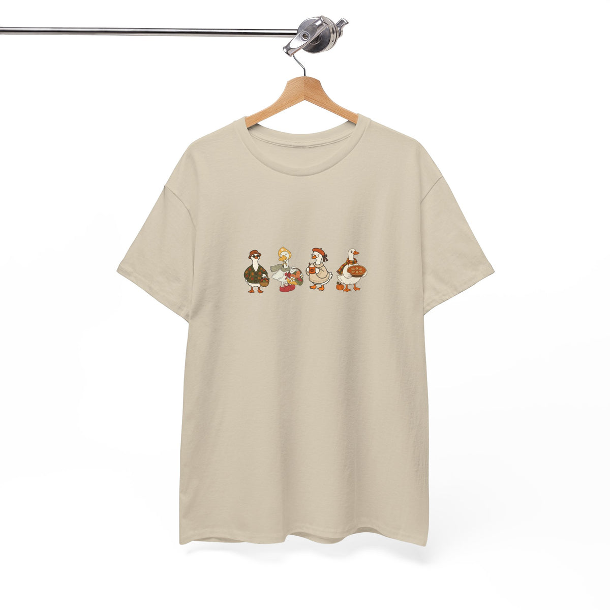 Thanksgiving Goose Crew T‑Shirt