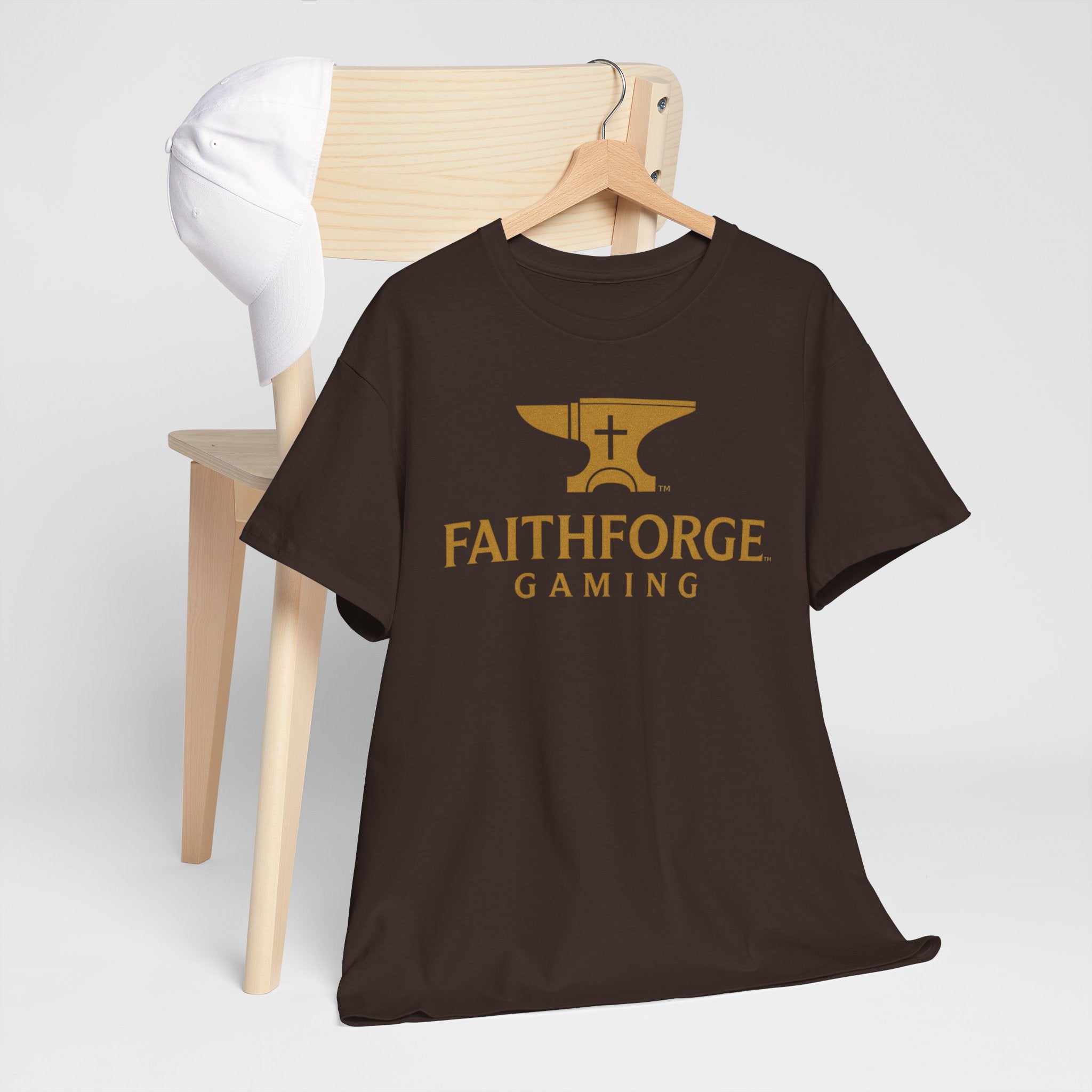 FaithForge Gaming T-Shirt — Christian Gamer Logo Tee