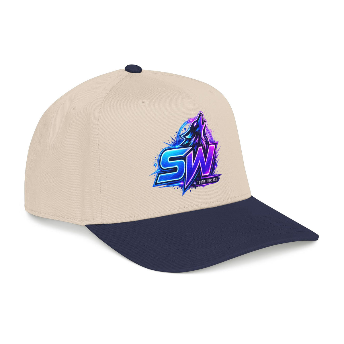 Seawolf_30 Logo Baseball Cap — Retro Gamer Streetwear Hat
