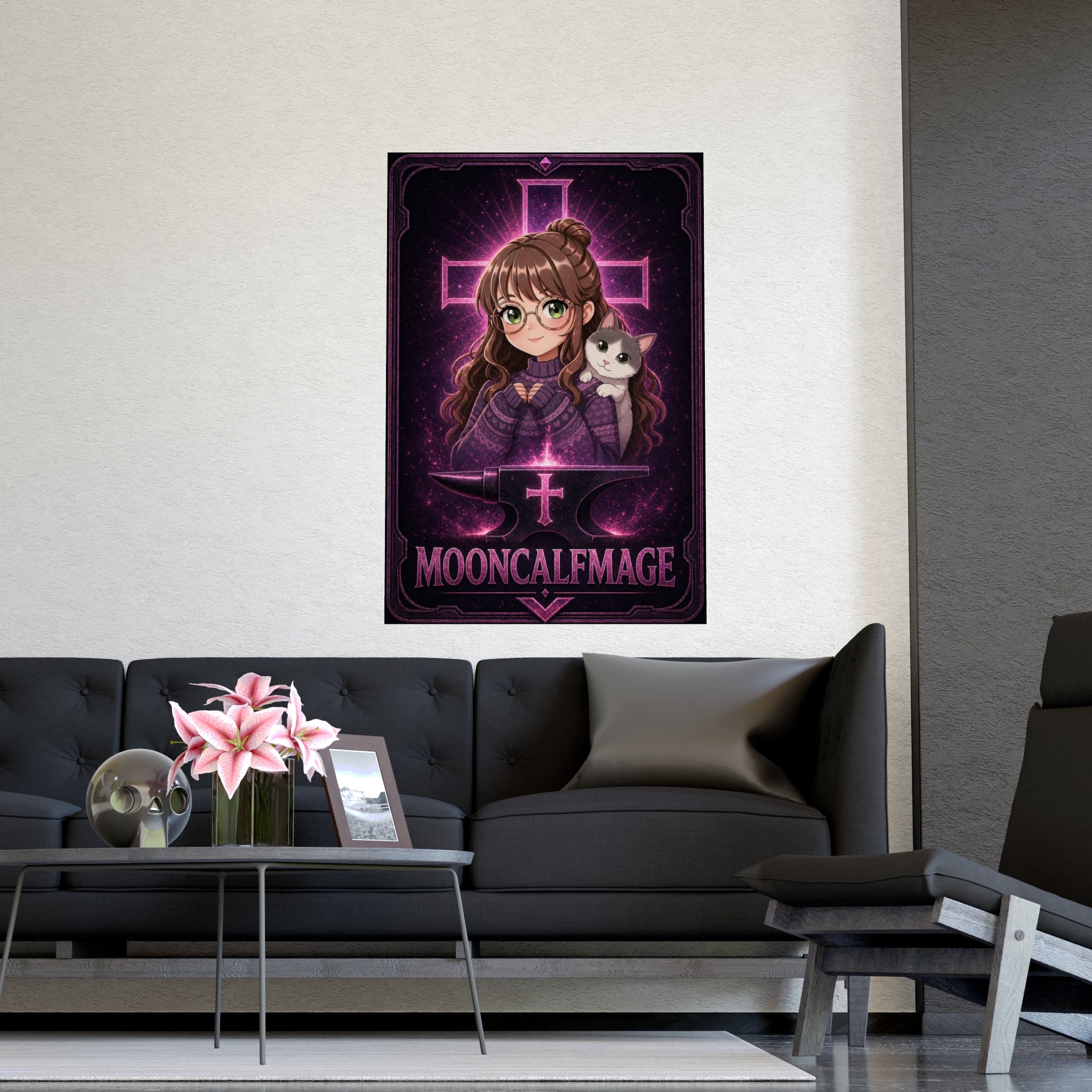 mooncalfmage Poster - FaithForgeGaming