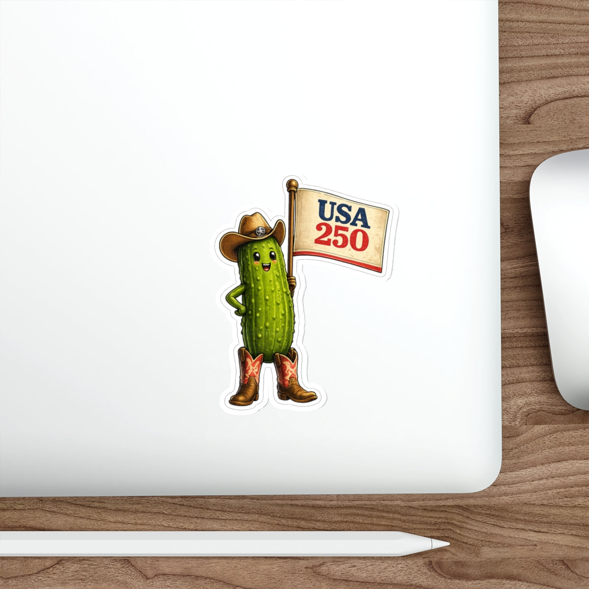 USA 250 Pickle Die-Cut Sticker