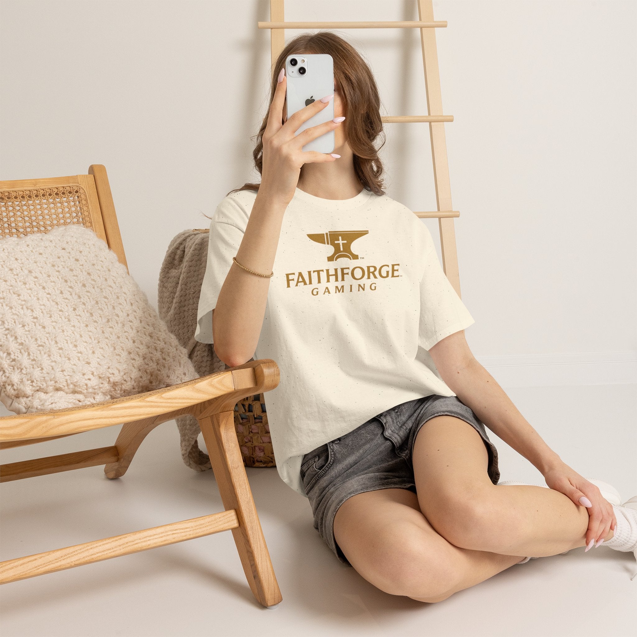FaithForge Gaming T-Shirt — Christian Gamer Logo Tee