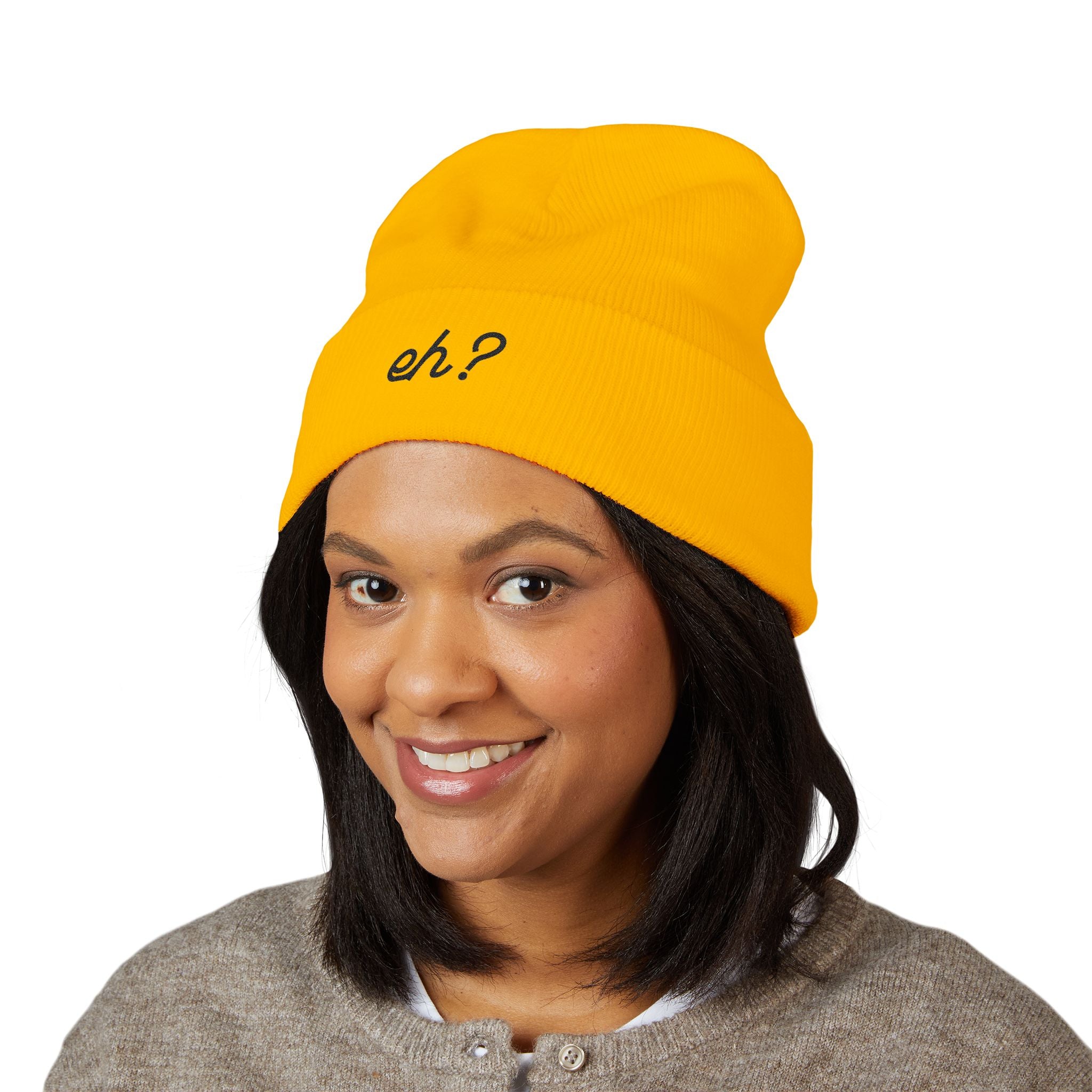 (Canada) Classic Embroidered Knit Toque
