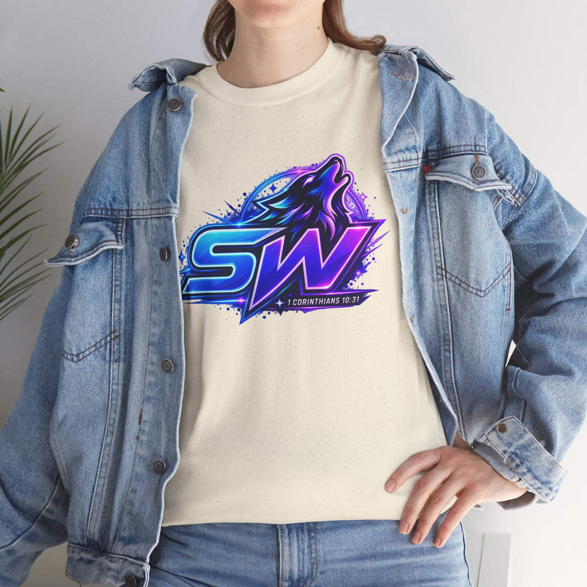 Seawolf_30 Logo Tee - Gamer/Streamer T-Shirt Blue GBSG (Gather)