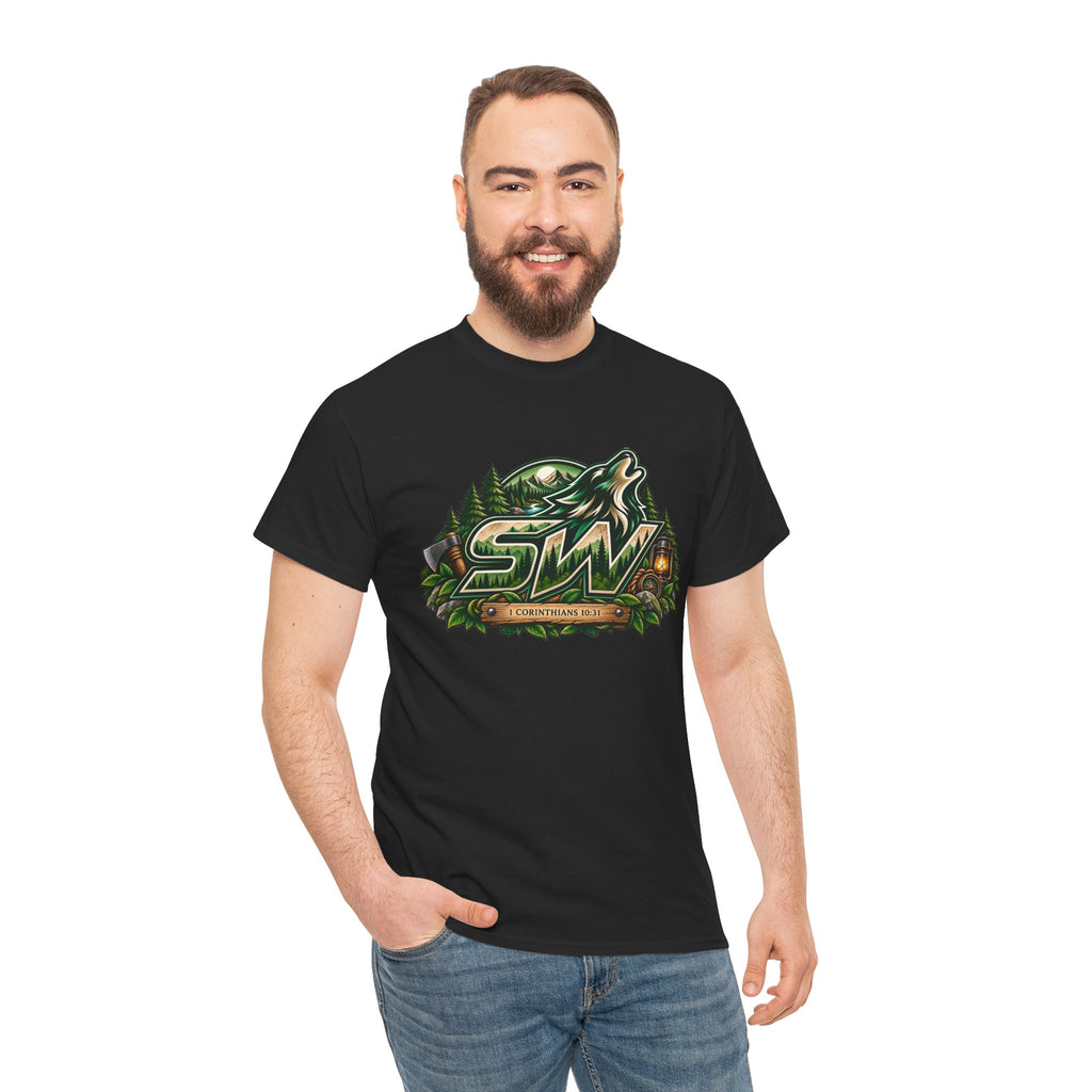 Seawolf_30 Logo Tee - Gamer/Streamer T-Shirt Green GBSG (Gather)
