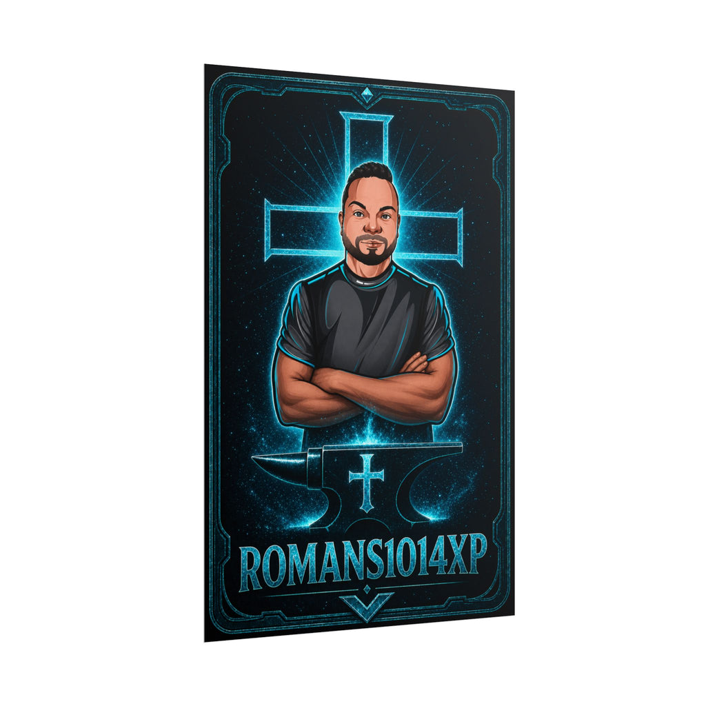Romans1014XP Poster — Streamer Wall Art (Rolled Poster)