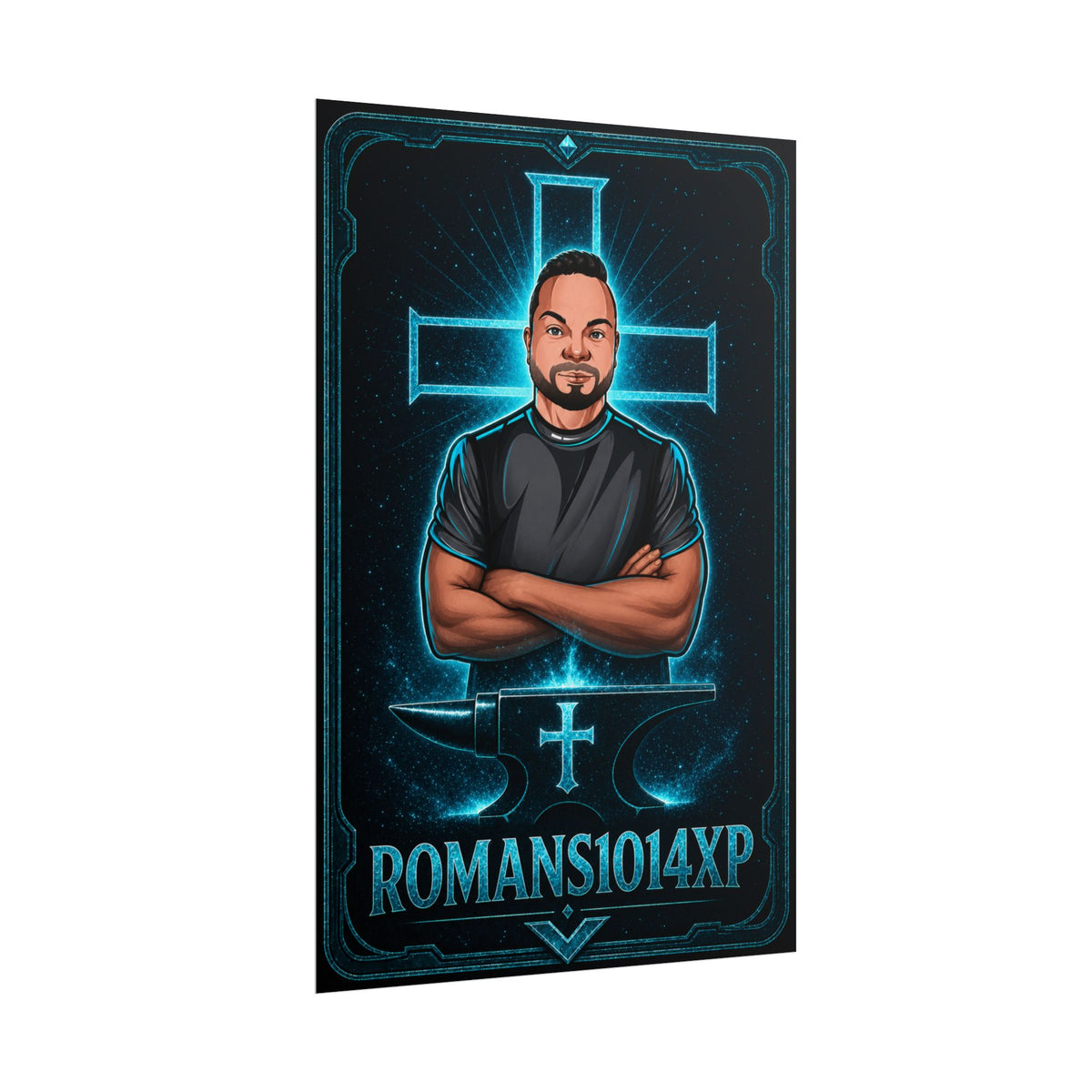 Romans1014XP Poster — Streamer Wall Art (Rolled Poster)