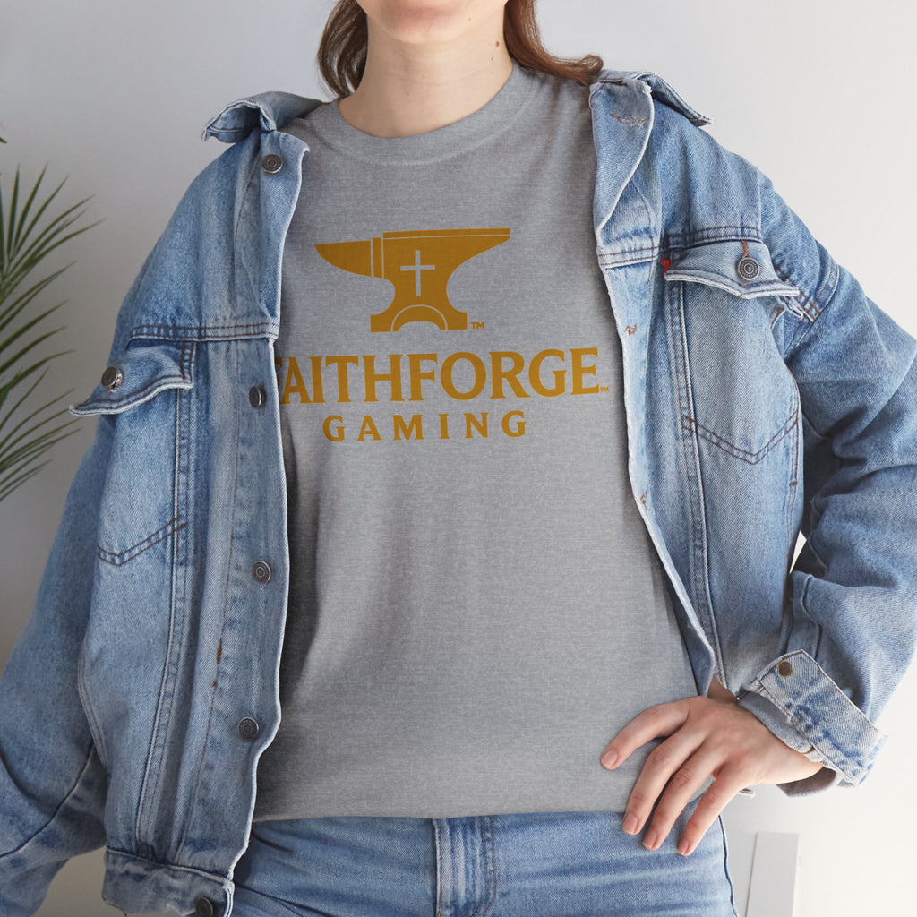 FaithForge Gaming T-Shirt — Christian Gamer Logo Tee