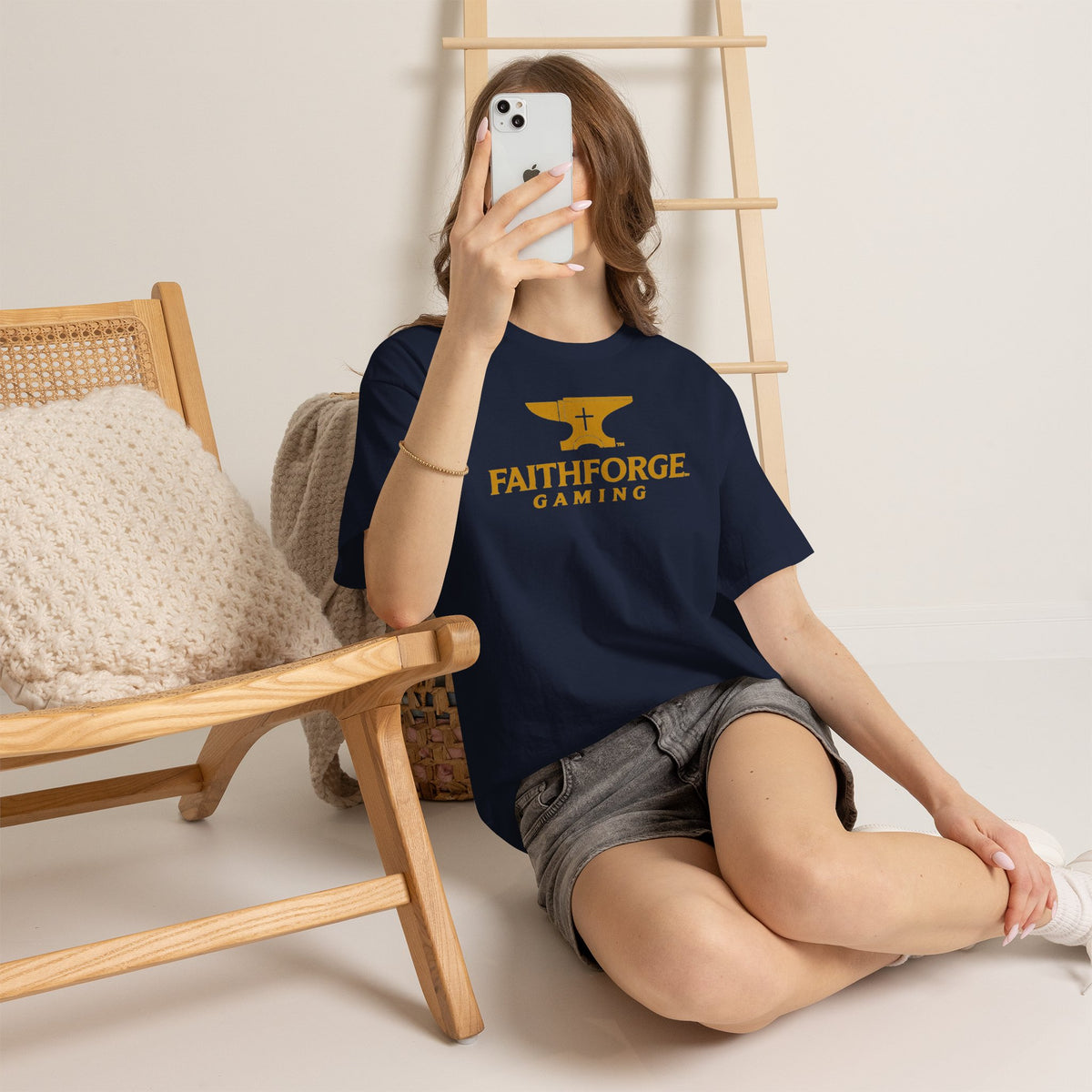 FaithForge Gaming T-Shirt — Christian Gamer Logo Tee