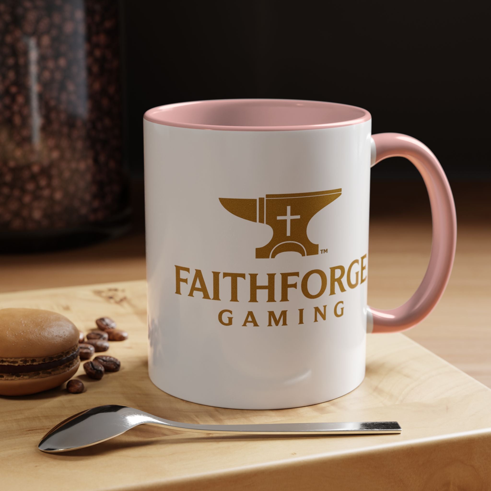 FaithForge Gaming Accent Coffee Mug – 11oz Logo Mug