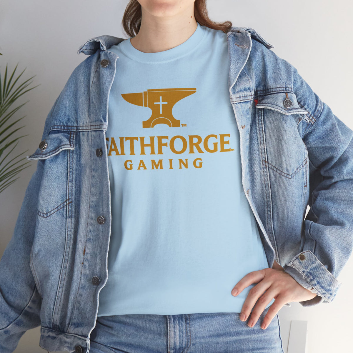 FaithForge Gaming T-Shirt — Christian Gamer Logo Tee