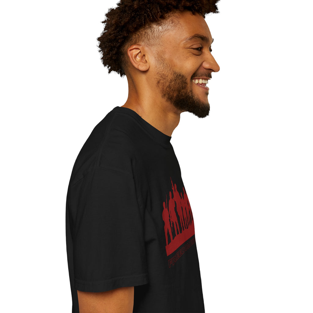 T-Shirt — 'American Heroes' Silhouette Design (Veteran & Military Tribute)