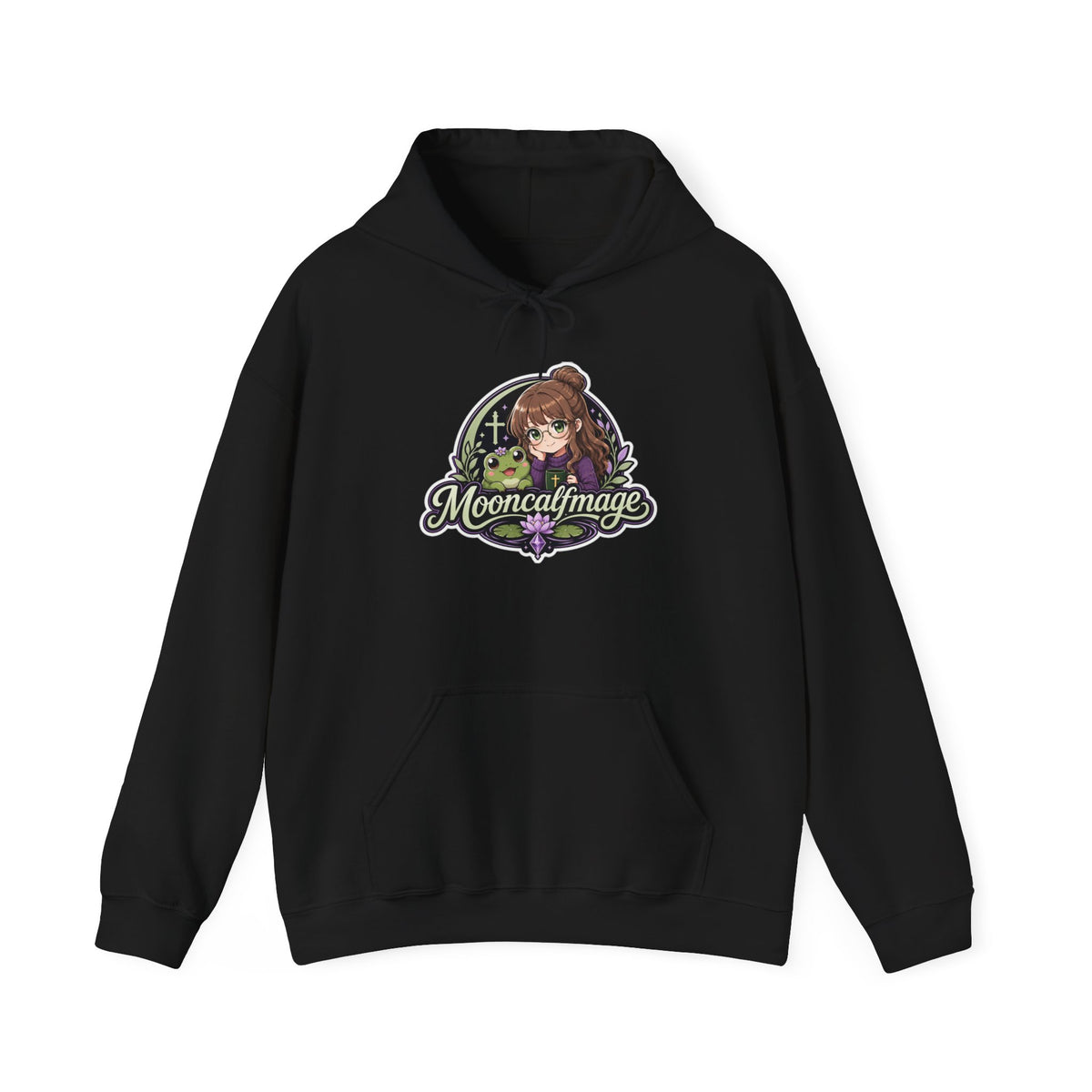 MOONCALFMAGE Hoodie — Streamer Logo Pullover