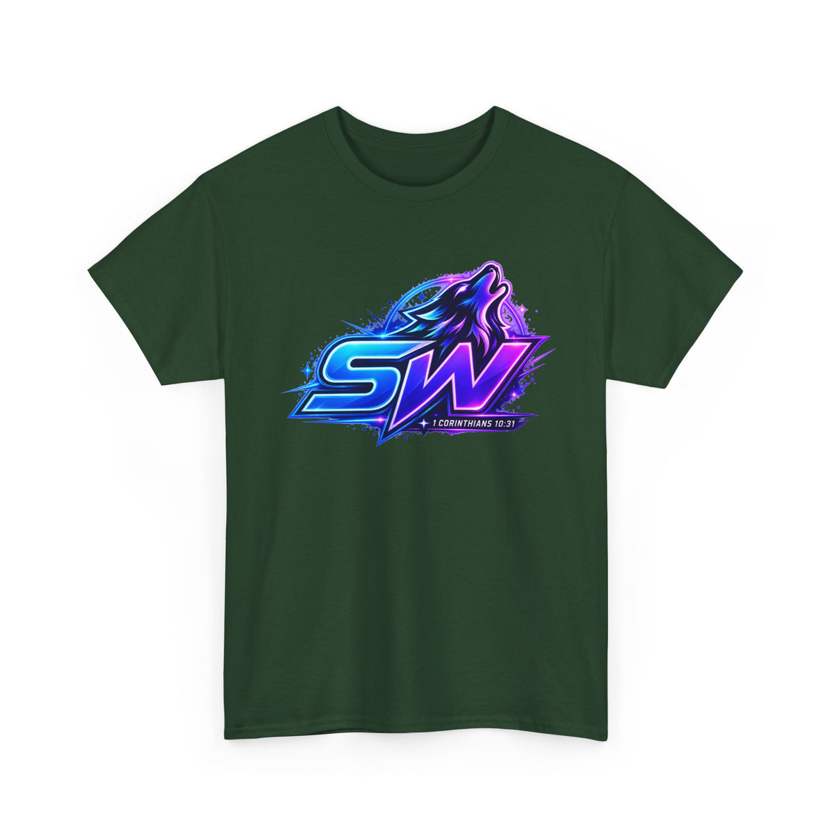 Seawolf_30 Logo Tee - Gamer/Streamer T-Shirt Blue GBSG (Gather)
