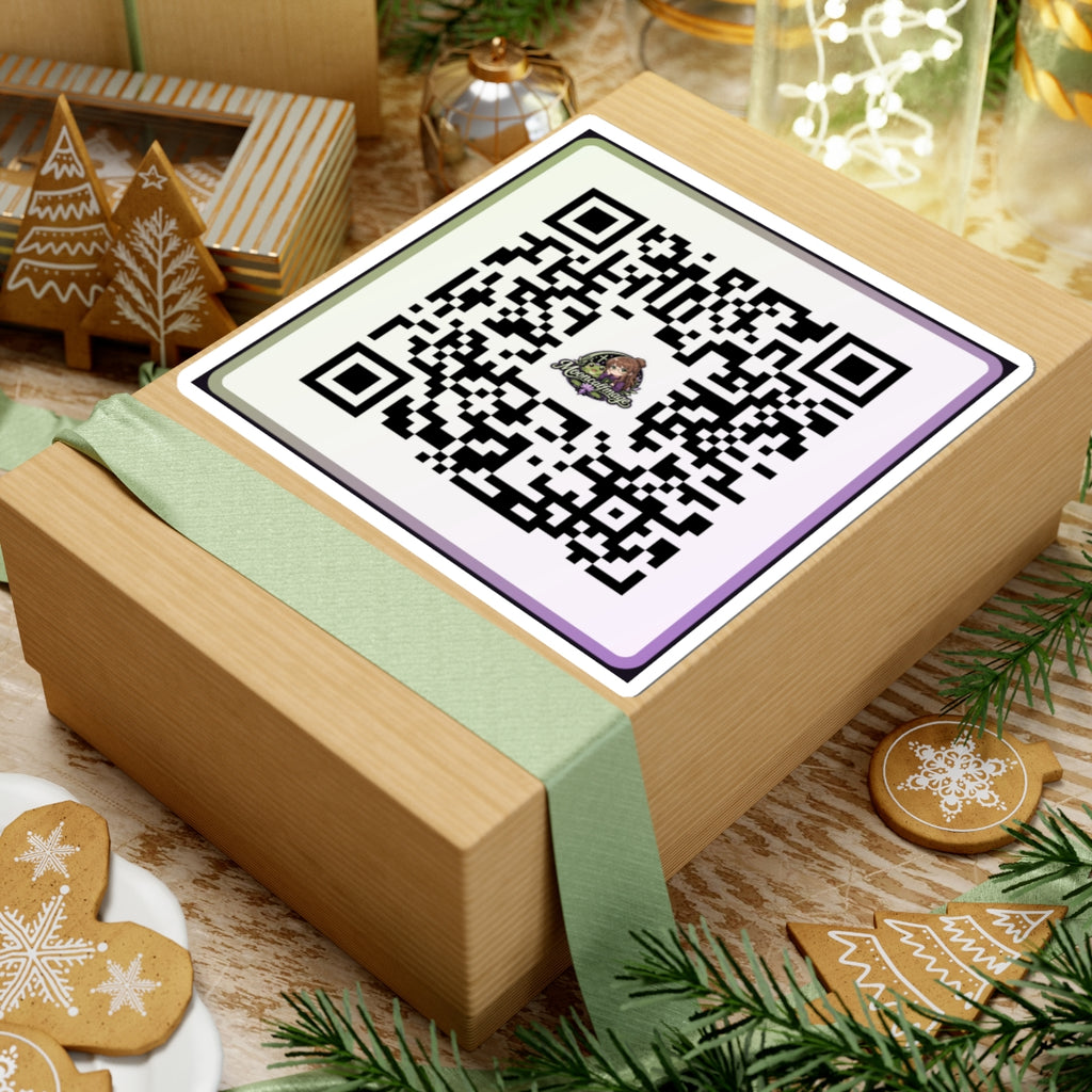 QR Code Decal Indoor — MOONCALFMAGE QR Code with Logo