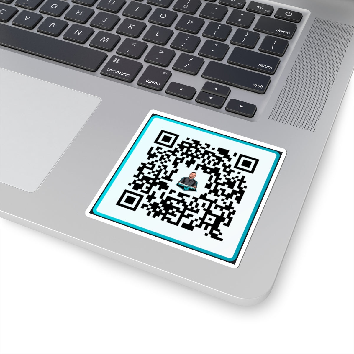 QR Code Decal — Romans1014XP QR Code with Logo