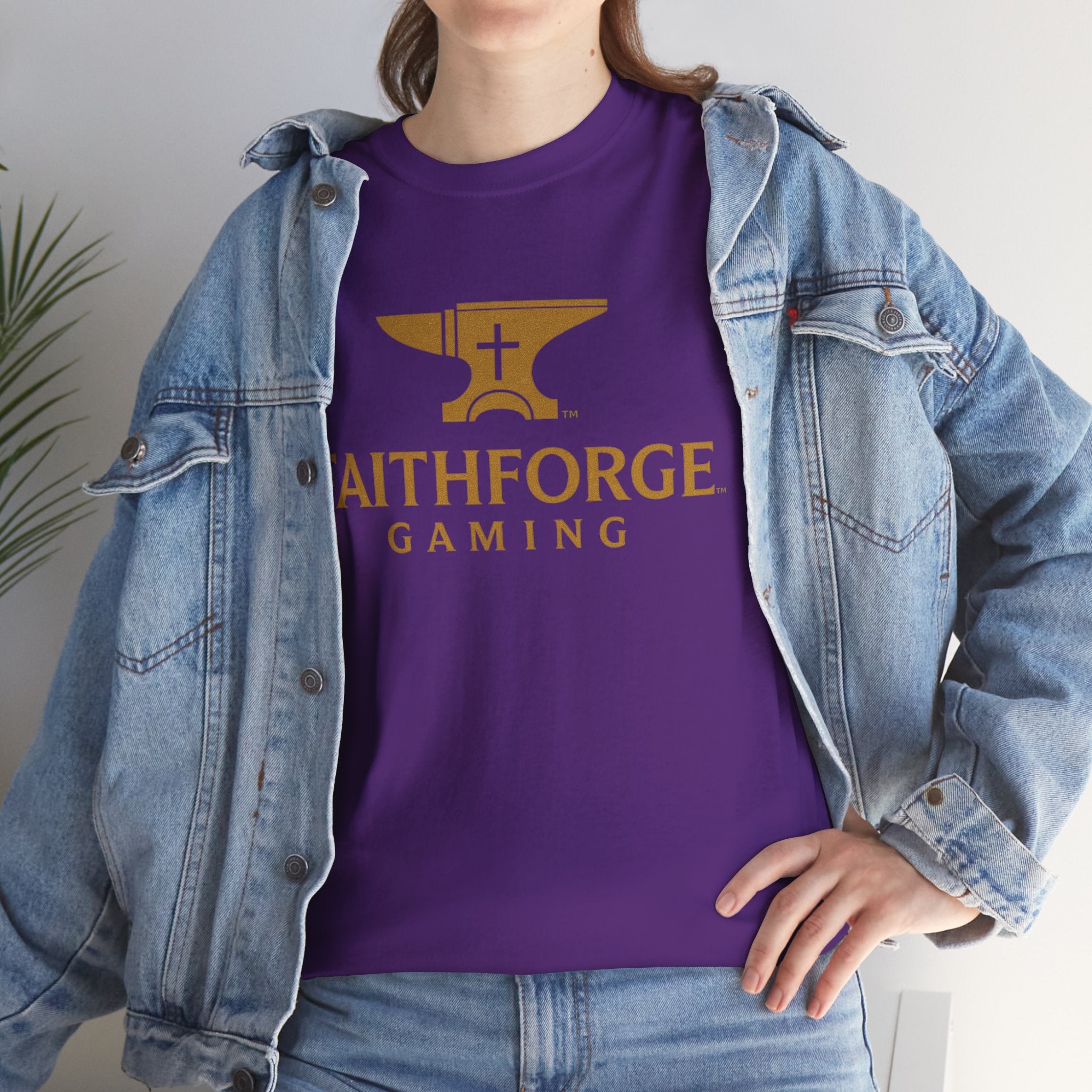 FaithForge Gaming T-Shirt — Christian Gamer Logo Tee