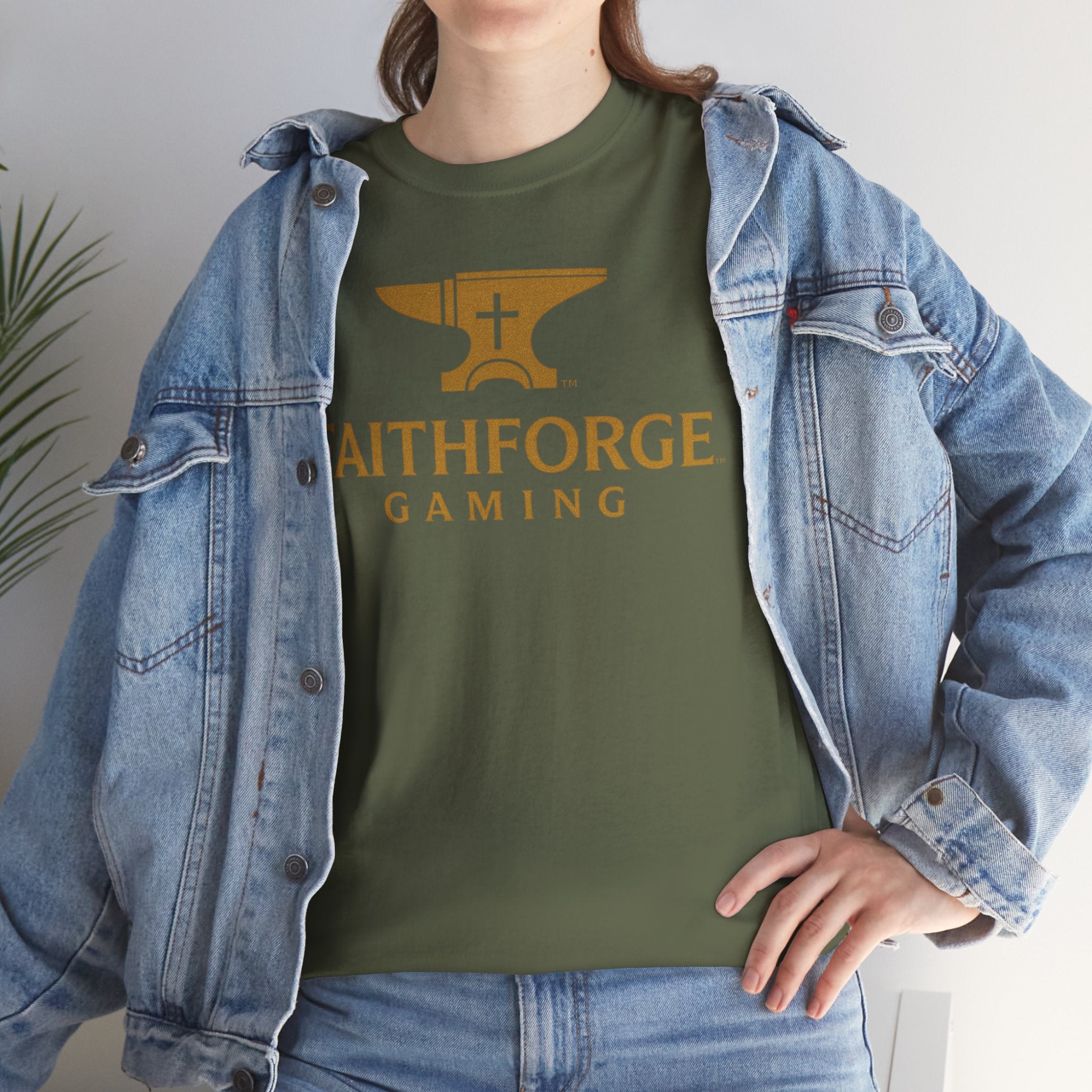 FaithForge Gaming T-Shirt — Christian Gamer Logo Tee